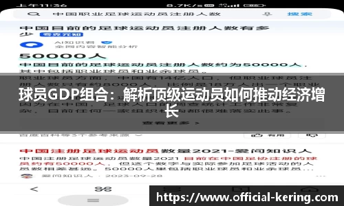 球员GDP组合：解析顶级运动员如何推动经济增长